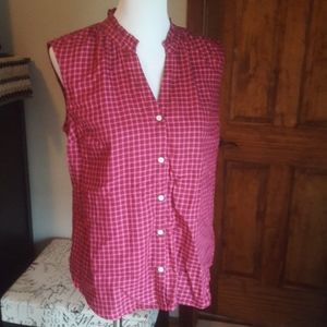 Old Navy Ruffle Collar Button Down